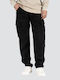 Hose Cargo Elastisch Black