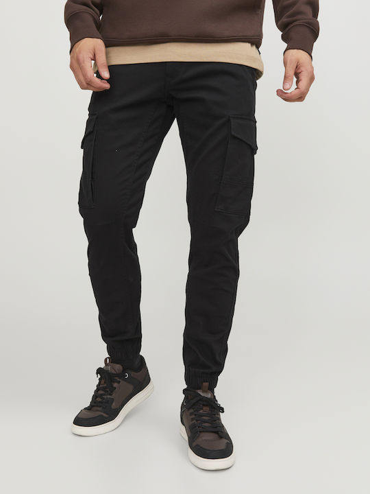 Jack & Jones Παντελόνι Cargo Μαυρο