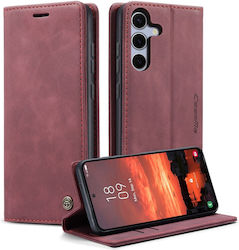 Caseme 013 Retro Book Μπορντό (Galaxy S25 FE)