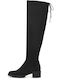 Damenstiefel Über dem Knie Schwarz