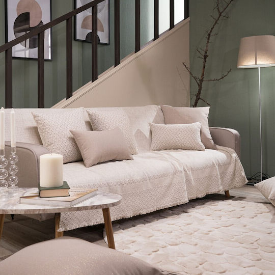 Teoran Cleveland Ριχτάρι Πολυθρόνας Chenille 180x150εκ. 01