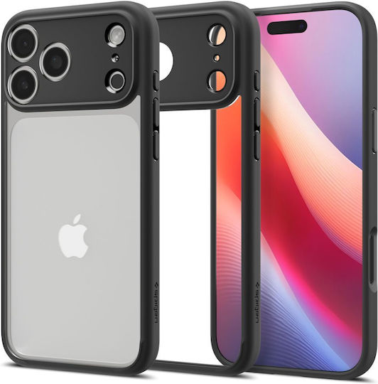 Spigen Ultra Hybrid Back Cover Plastic 2mm Matte Black (iPhone 17 Pro Max) ACS10279 | Skroutz.mt Spigen Ultra Hybrid Back Cover Plastic 2mm Matte Black (iPhone 17 Pro Max) ACS10279 | Skroutz.mt