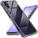 Techsuit Stoßstange Silikon Transparent (Samsung Galaxy A07 4G - Techsuit)