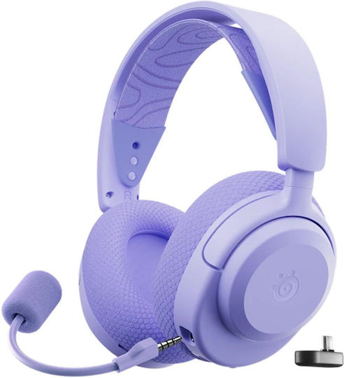 SteelSeries Arctis Nova 3P Căști Gaming Wireless Over Ear cu Conectivitate Bluetooth USB Violet pentru Nintendo Switch Nintendo Switch 2 PC PS4 PS5