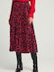 Maxi Φούστα Floral Black