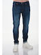 Ανδρικό Παντελόνι Τζιν με Slim Εφαρμογή Dark Denim