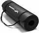 Viking Exercise Mat Black with Carry Strap (180x60x1cm)