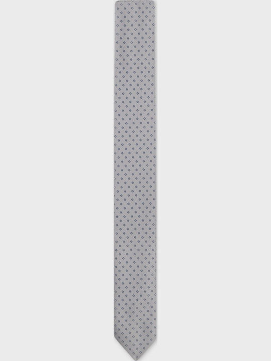 Boss Men's Tie Synthetic in Gray Color