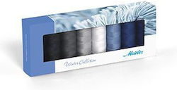 Seralon Winter Kit 8 Pieces Sewing Thread Polyester Mettler