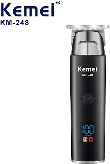 Kemei Trimmer Μηχανή Επαναφορτιζόμενη KM-248