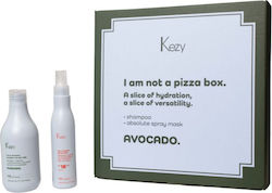 Kezy Pizza Box Avocado Haarpflegeset 2Stück