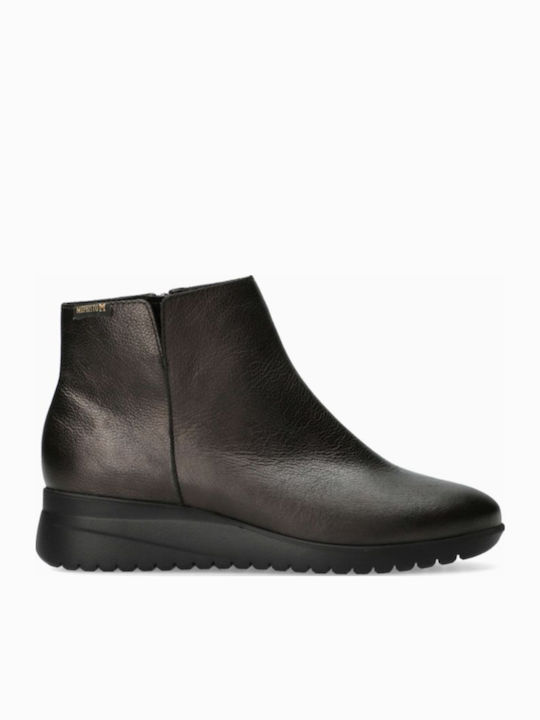 Mephisto Leather Women's Ankle Boots Platform B...