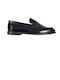Leder Herren Mokassins in Schwarz Farbe