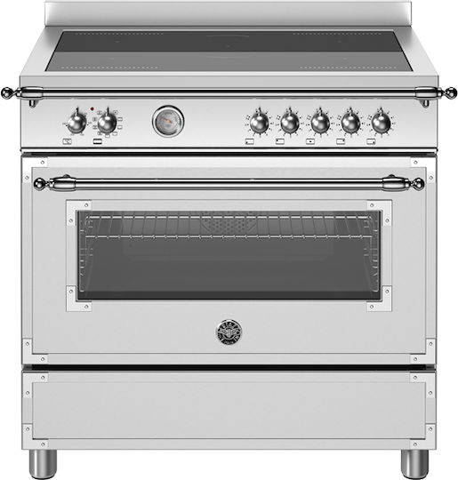 Bertazzoni Aragaz 86lt cu Plite cu Inducție L89.5cm. Inox