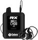 Debra St-mini 2.4g Stereo Wireless Monitoring System Receiver + Black Headphones