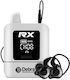 Debra St-mini 2.4g Stereo Wireless Monitoring System Receiver + White Headphones