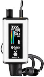 Debra Emx-1 Portable Wireless Receiver Monitoring System + White Headphones