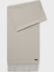 Men's Wool Scarf Beige
