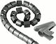 Hama 20600 Cable Spiral Tube 20mm Easy Cover 2.5m Silver