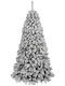 Weihnachtsbaum Beschneit 150cm mit 452 Zweige