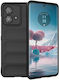 Umschlag Rückseite Silikon Schwarz (Motorola Edge 40 Neo - German)