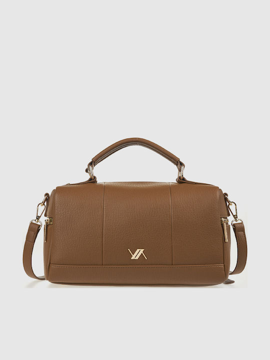 Damenhandtasche Handtasche Crossbody Braun