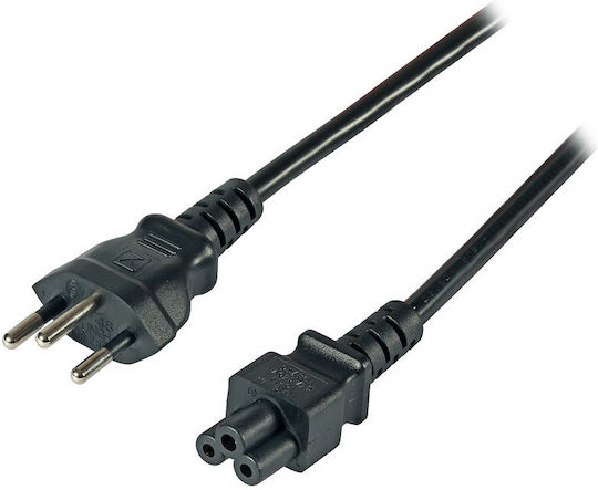 EFB IEC C5 - IEC C5 Cable 1.8m Μαύρο