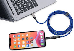 Troika USB-C към Lightning 100W 2м (CBL20/DB)