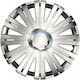 AMiO Car Hubcap Set Hubcap Rc Active 14" 4pcs Silver