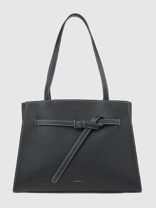 Women's Black Shoulder Bag