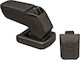 Rati Armster Car Leather Armrest for Seat Leon Black