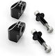 Barracuda Yamaha T-max Motorcycle Mirror Adapters Black