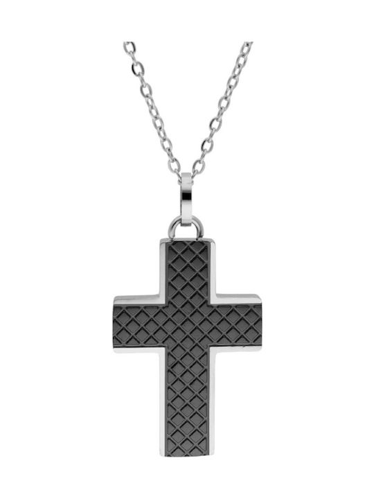 Liska Stahl Vergoldeter Kreuz
