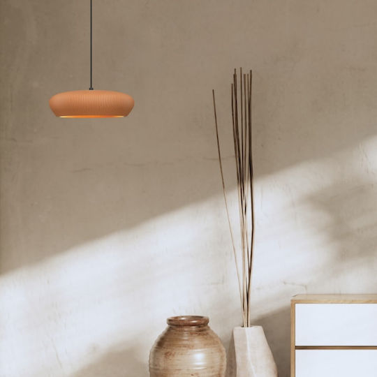Zambelis Lights Pendant Light Orange with Socket G9