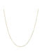 Mv Preziosa Damen Goldene Kette Nacken 9K Länge 45cm