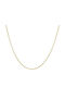 Mv Preziosa Frauen Gold Kette Nacken 14K Länge 45cm
