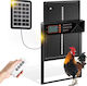 Automatic Gate for Carport with Solar Panel 25x30cm