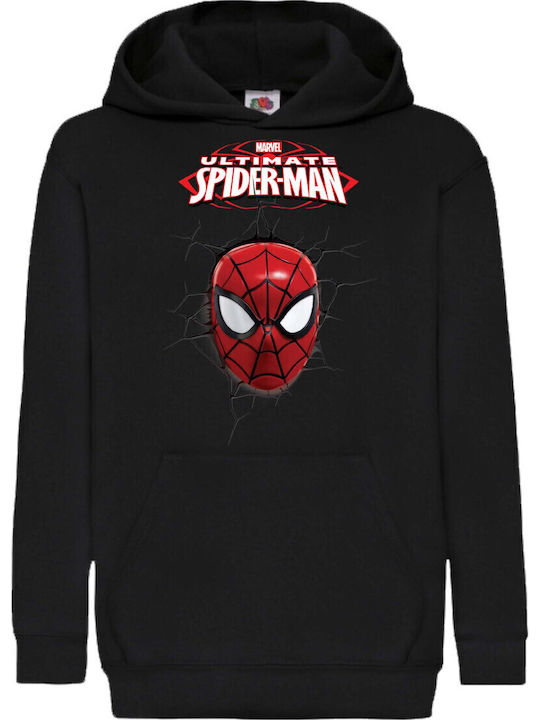 Детски Суичър С Качулка Tralala Spider-man 05 Черен