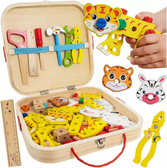 Kruzzel Animal made of Wood for 36++ Months (Various Designs/Assortments of Designs) 1pc