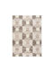 Beauty Home Rectangular Beige Living Room Rug 133x190cm 9658-133X190