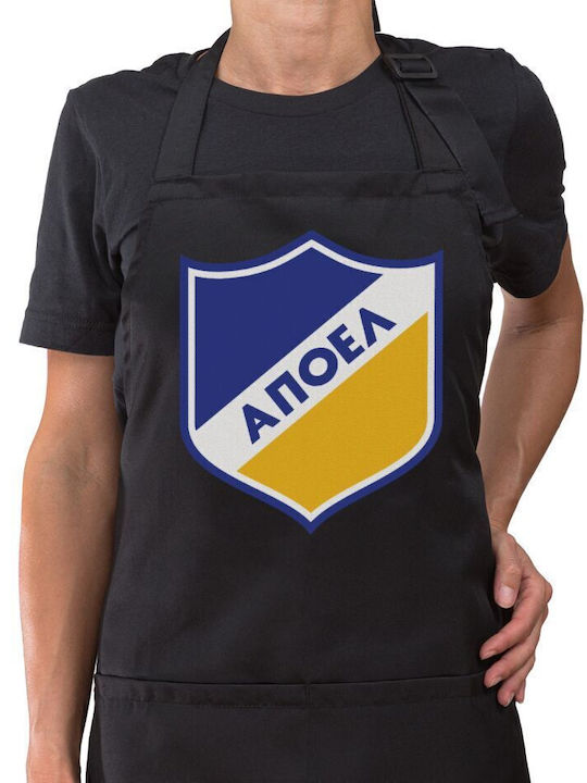 Koupakoupa Fc APOEL of Nicosia Apron Black 22x40cm