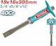 Total THT4531916 Hand Tools Set With Plastic Ha...
