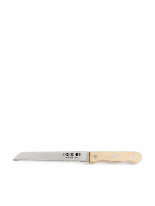 Ergo Chef Μαχαίρι Ψωμιού από Ανοξείδωτο Ατσάλι 20cm