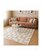 Beauty Home Puffy Art 9657 Σετ Μοντέρνα Χαλιά Κρεβατοκάμαρας Μπεζ 9657-ΣΕΤ 3τμχ