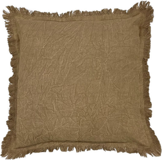 Perna De Canapea Din 100% Bumbac Moka 60x60 Cm