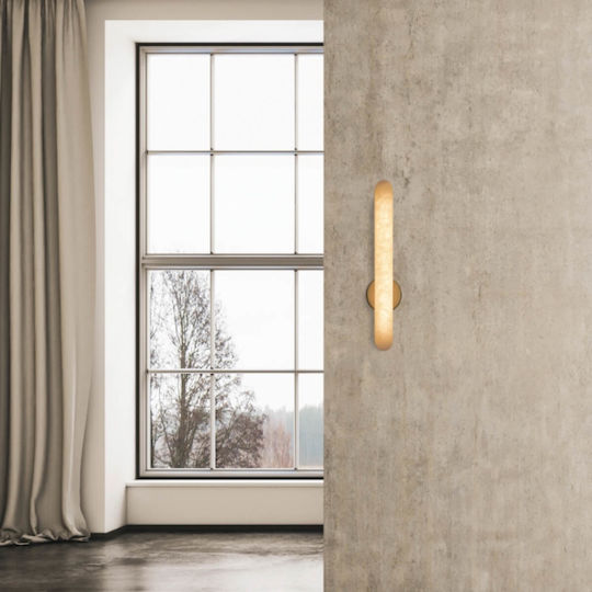 Zambelis Lights Wall Lamp with Integrated LED and Warm White Light 4cm