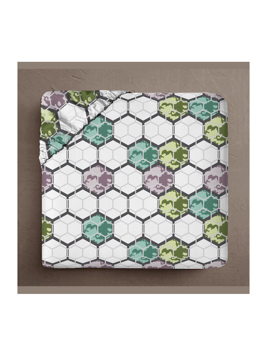 Isadore Lorraine Sheet for Single Bed with Elas...
