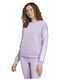 Essentials 3-stripes Women's Sweatshirt Purple