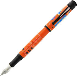 Retro 51 Fountain Pen Orange with Blue Ink Retro 51 Fountain Pen Orange with Blue Ink