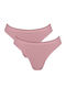 Go Sense Women's Brazil 2Pack Pink